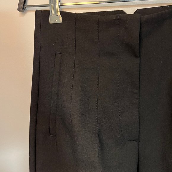 Zara High Waist Pants Black Small - Picture 6 of 10